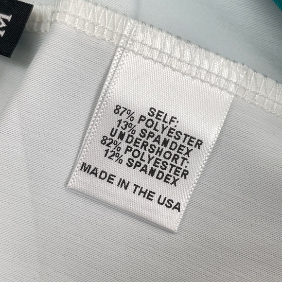 Amy Sport Ocean Green JAZZ Athletic Skort Golf Skirt - NWT - Picture 3 of 8